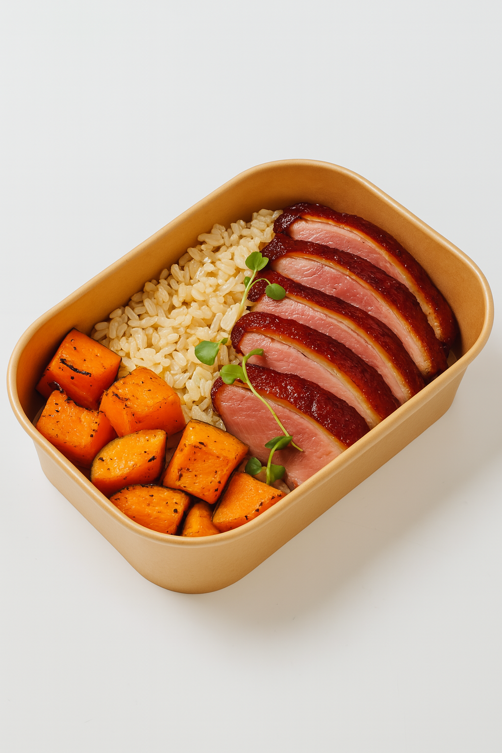 Smoked Duck, Roasted Peppers & Roasted Pumpkin